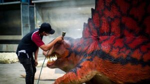 Customizable Wholesale Animatronic Dimetrodon 6M - Cine Magic - 6