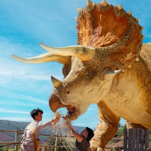 Customizable Wholesale Animatronic Triceratops 8M - CineMagic - 1