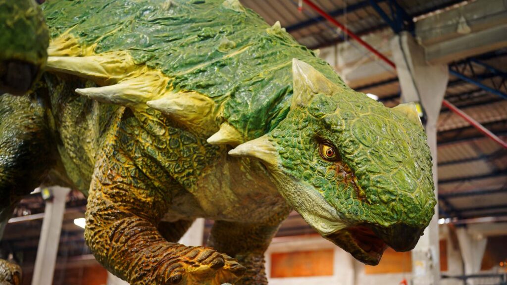 Customizable. Wholesale. Animatronic Ankylosaurus. 7M - CineMagic - 2