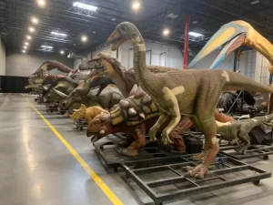 dinosaur animatronics manufacturers